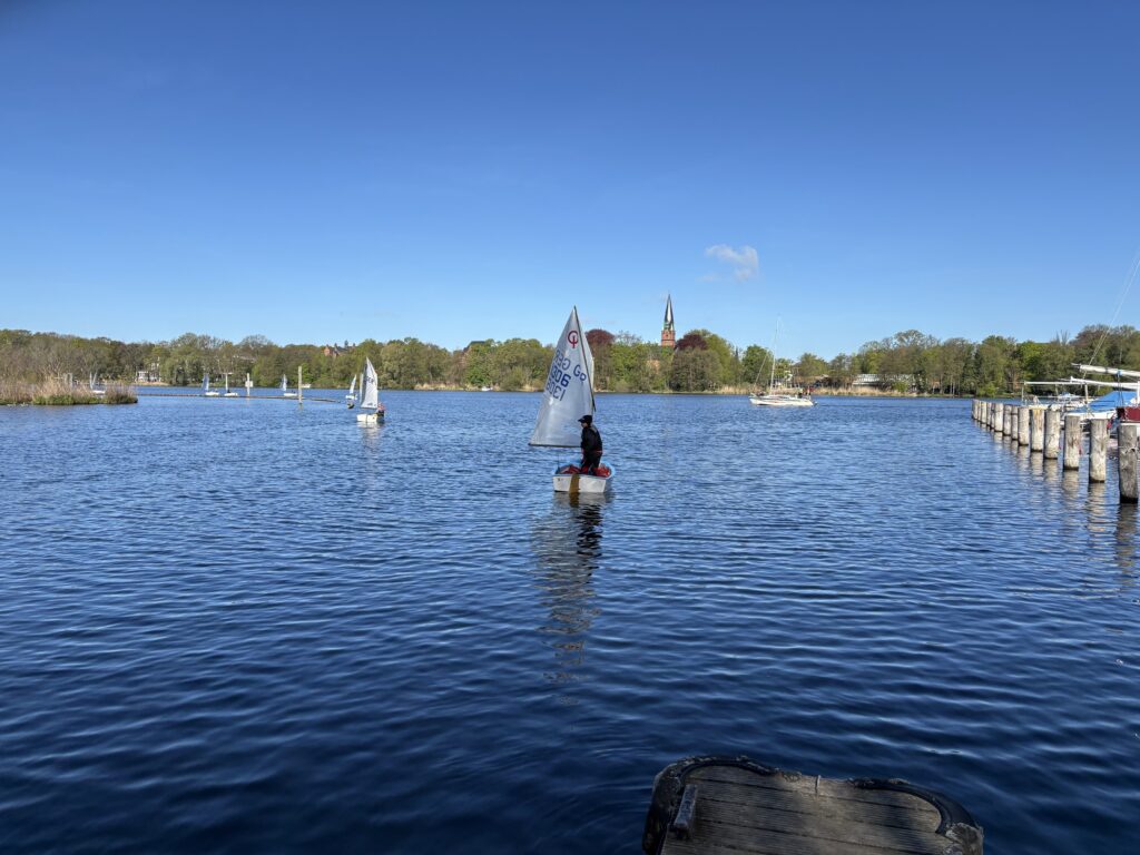 Optimisten auf dem Wasser